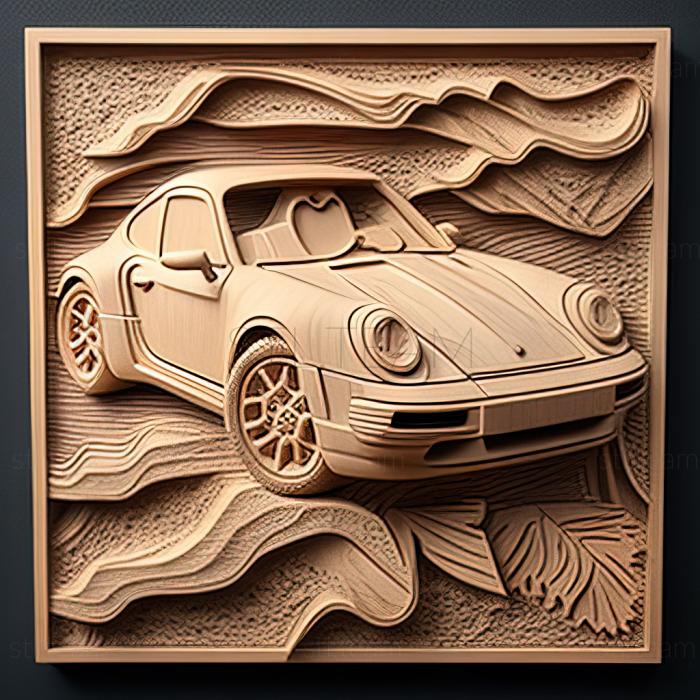3D модель Porsche 930 (STL)